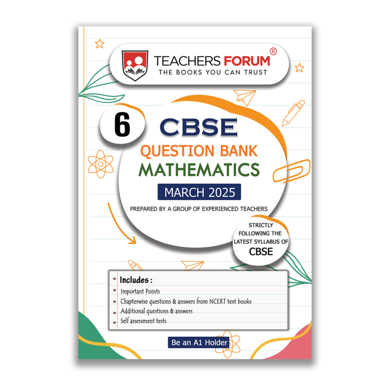 NCERT & CBSE Question Bank Class 6 Mathematics (For 2025 Exam)