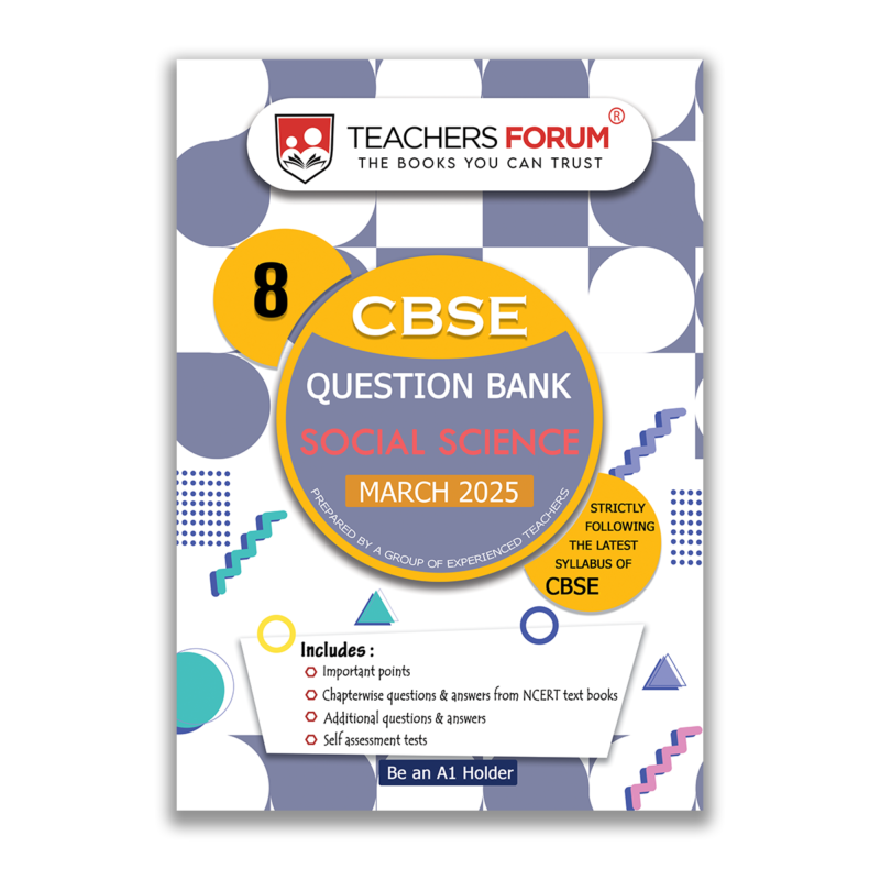 NCERT & CBSE Question Bank Class 8 Social Science (For 2025 Exam)