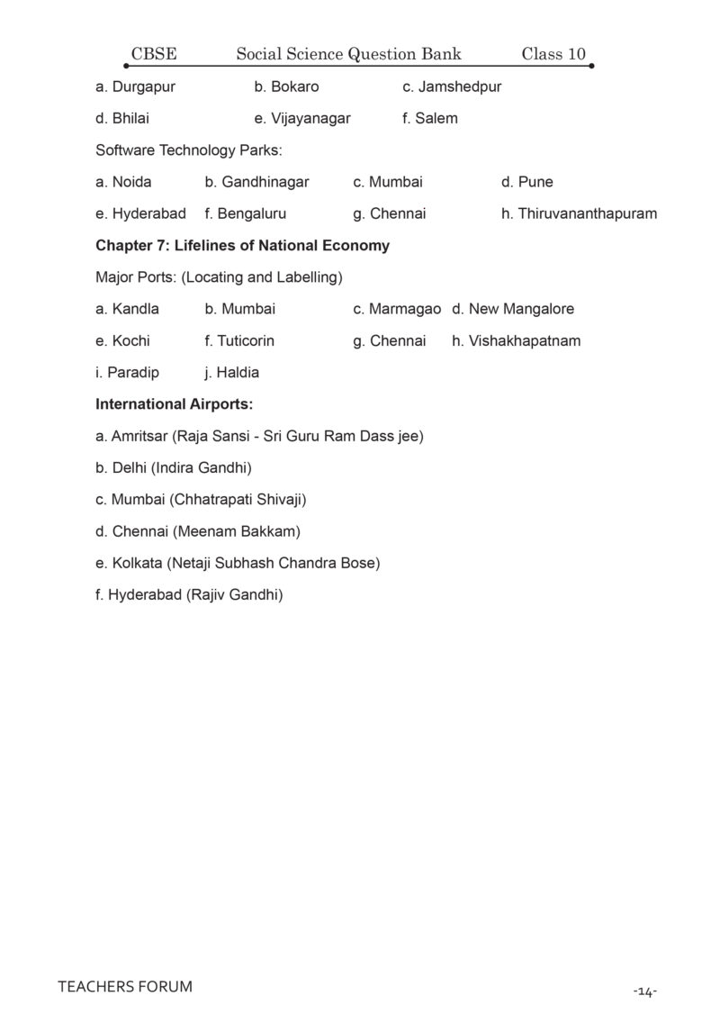 Teachers Forum CBSE Question Bank Class 10 Social Science (For 2026 Board Exam) - Image 9