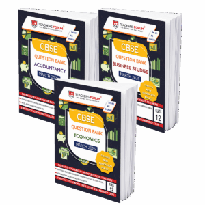 Teachers Forum CBSE Question Bank Class 12 Commerce Bundle Accountancy, Business Studies & Economics (For 2026 Exam)
