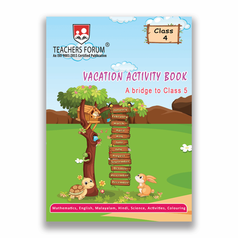 Teachers Forum CBSE Vacation Activity Book Class 4 (A Bridge to Class 5)