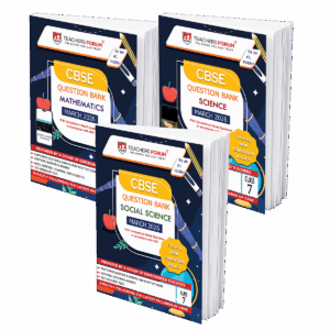 Teachers Forum CBSE Question Bank Class 7 Bundle Mathematics, Science & Social Science (For 2026 Exam)