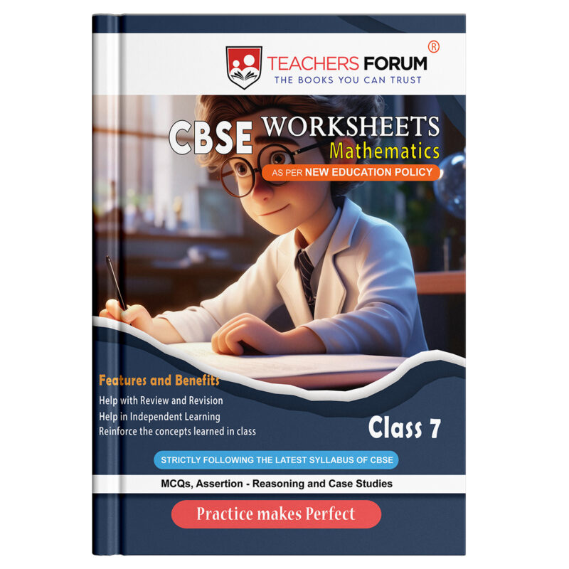 Teachers Forum CBSE Workbook Class 7 Mathematics (For 2026 Exam)
