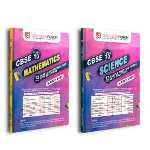 Teachers Forum CBSE Sample Question Paper Bundle Class 10 Mathematics & Science (For 2026 Board Exam)