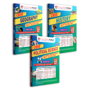 Teachers Forum CBSE Sample Question Paper Class 12 Geography, History & Political Science (For 2026 Board Exam)