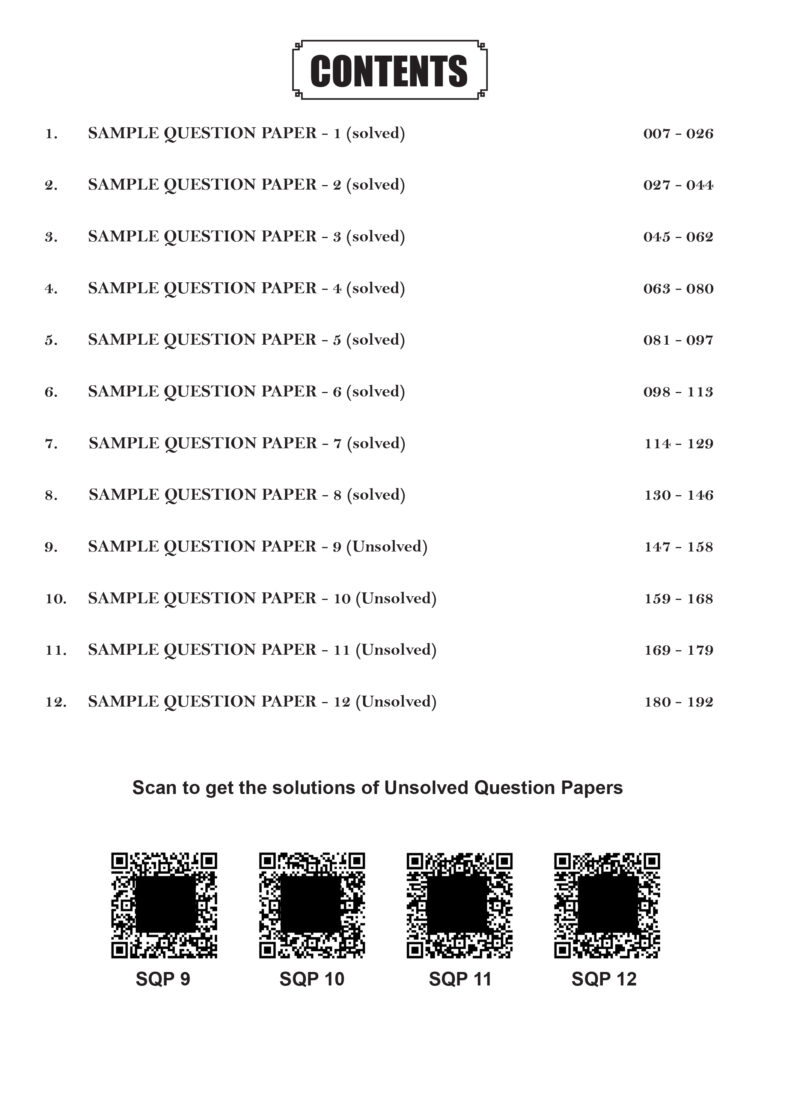 Teachers Forum CBSE Sample Question Paper Bundle Class 10 Mathematics Standard, Science, Social Science & English (For 2026 Board Exam) - Image 7