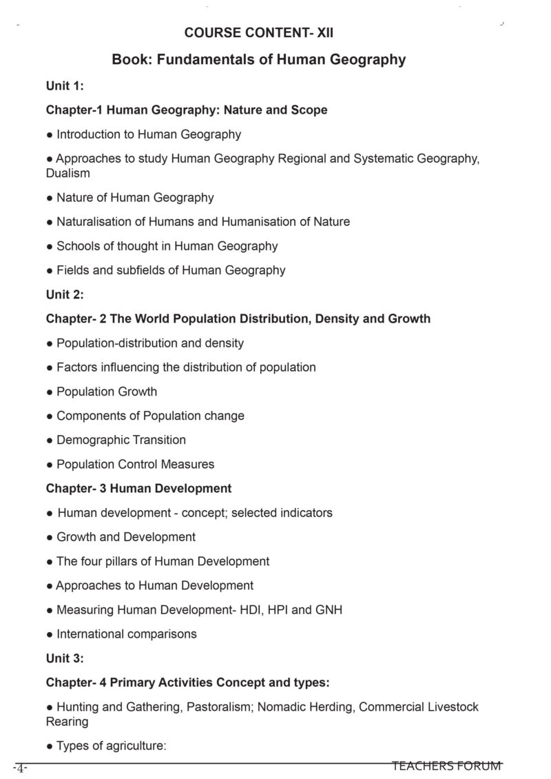 Teachers Forum CBSE Sample Question Paper Class 12 Geography, History & Political Science (For 2026 Board Exam) - Image 3