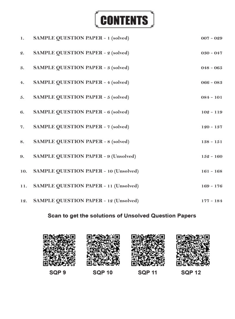 Teachers Forum CBSE Sample Question Paper Bundle Class 10 Mathematics Standard, Science, Social Science & English (For 2026 Board Exam) - Image 5