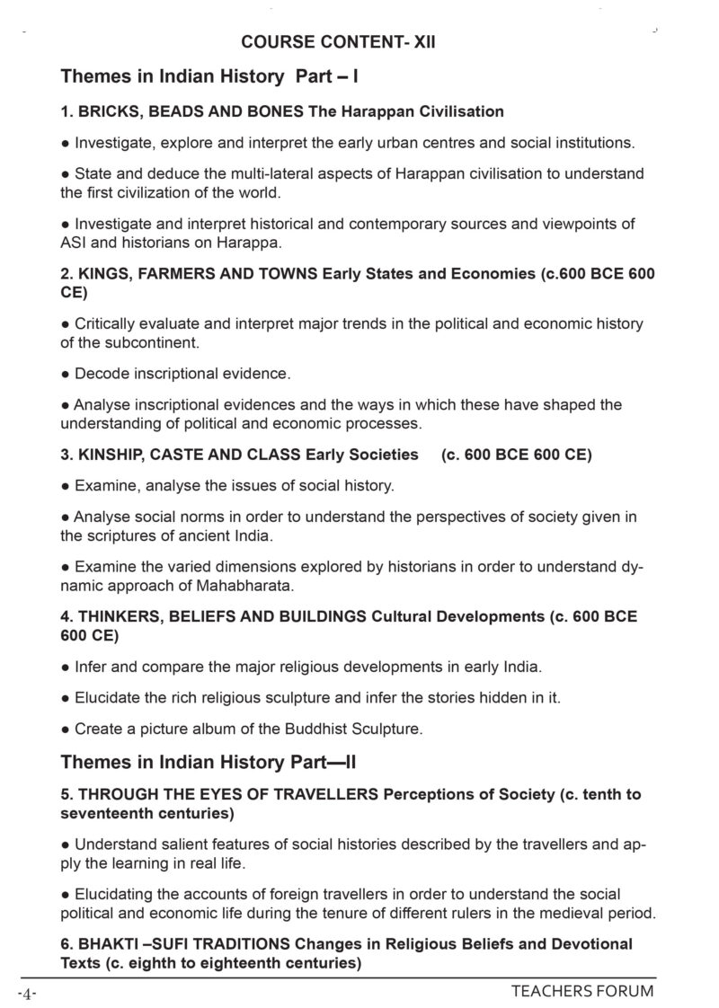 Teachers Forum CBSE Sample Question Paper Class 12 Geography, History & Political Science (For 2026 Board Exam) - Image 6
