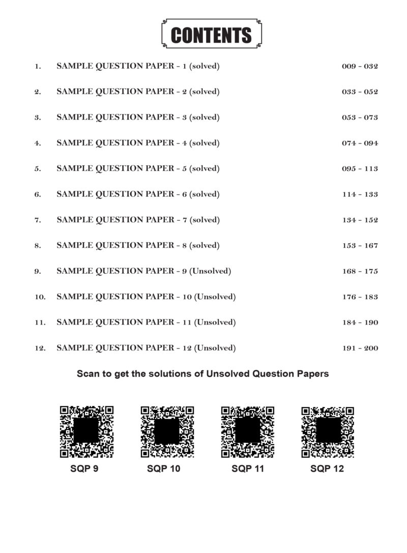Teachers Forum CBSE Sample Question Paper Class 12 Mathematics, Physics & Chemistry (For 2026 Board Exam) - Image 4